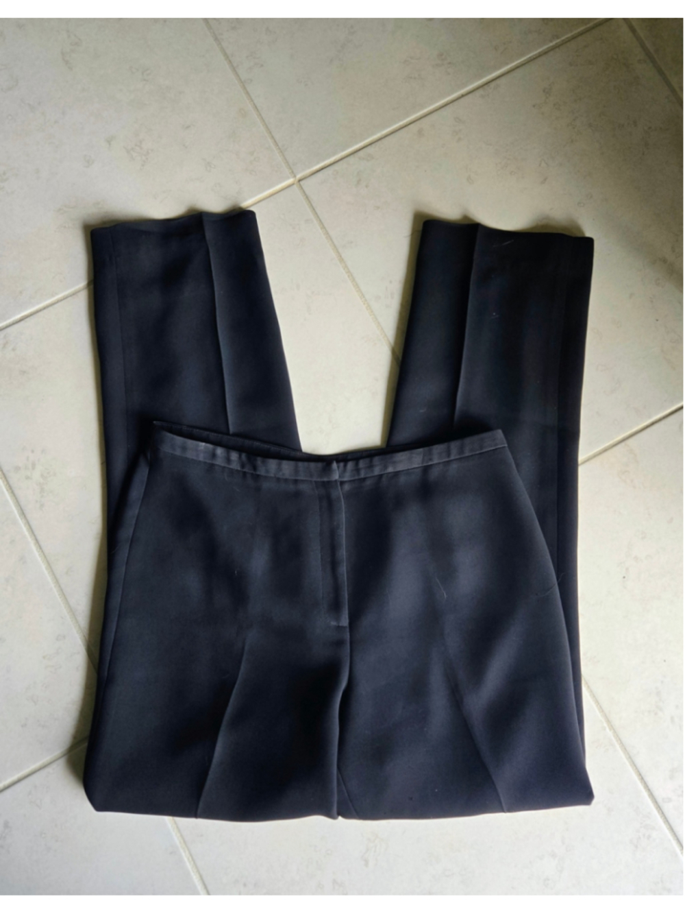 VTG Ann Taylor LOFT Women's Classic taBlack Trouser Pants - Fully Lined. Size 10